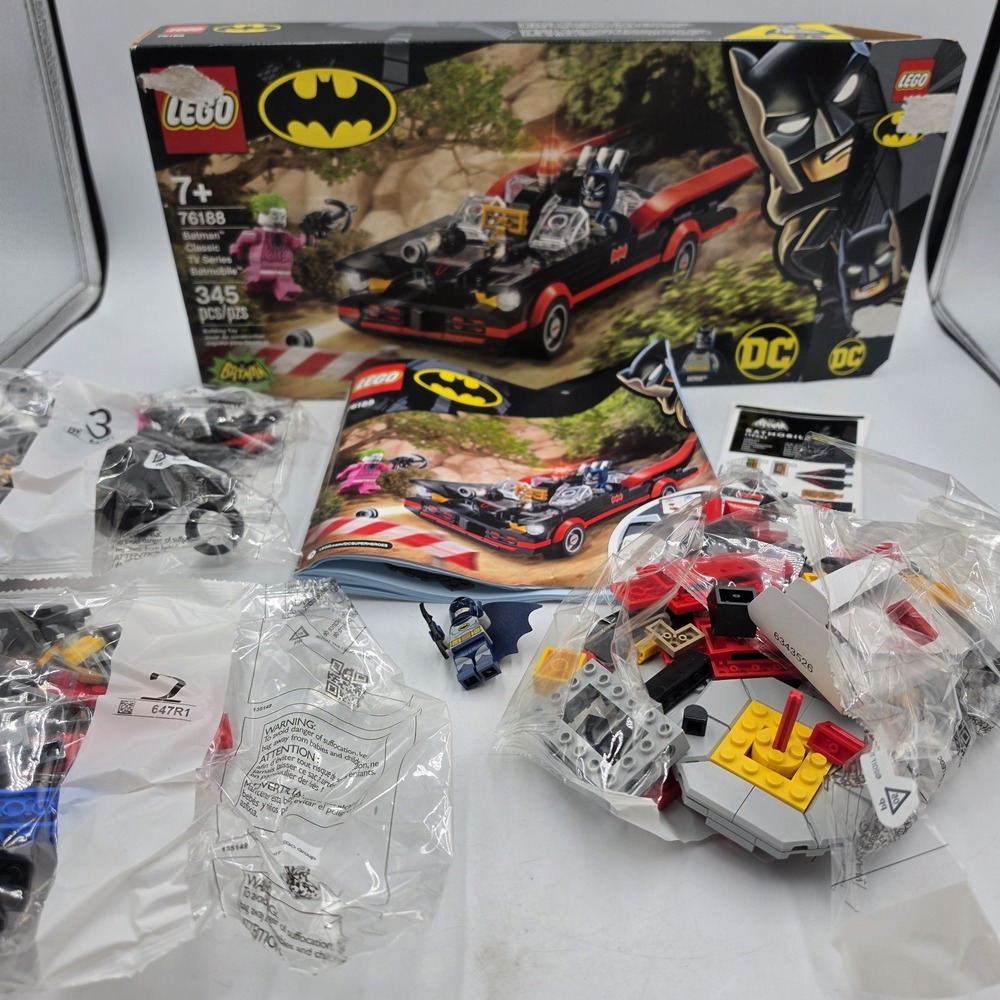 CIB LEGO DC Batman Classic TV Series Batmobile 76188 Batman Joker 345 pcs 2021
